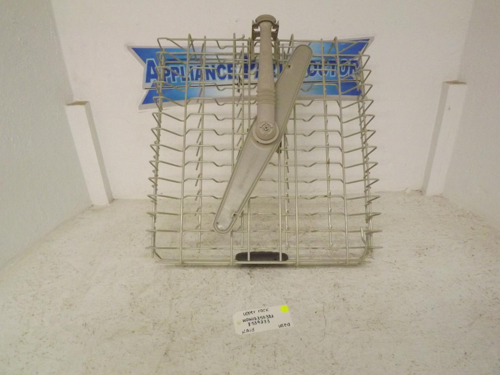 KitchenAid Dishwasher WPW10350382 8539233 Upper Rack Used KitchenAid Dishwasher WPW10350382 8539233 Upper Rack Used